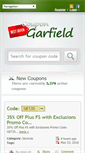Mobile Screenshot of coupongarfield.com